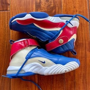 Nike Air Max Penny 4 Red/White/Blue 313936-441 Youth Size 6Y Women's 7.5 Shoes